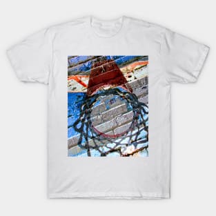 Basketball art friday vs 5 - Takumipark Basketball artwork print T-Shirt